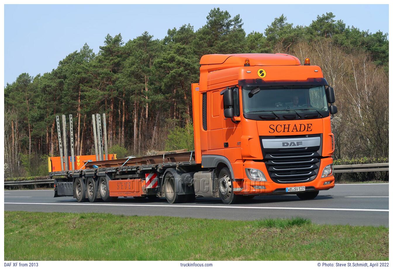 DAF XF from 2013 Photo April 2022