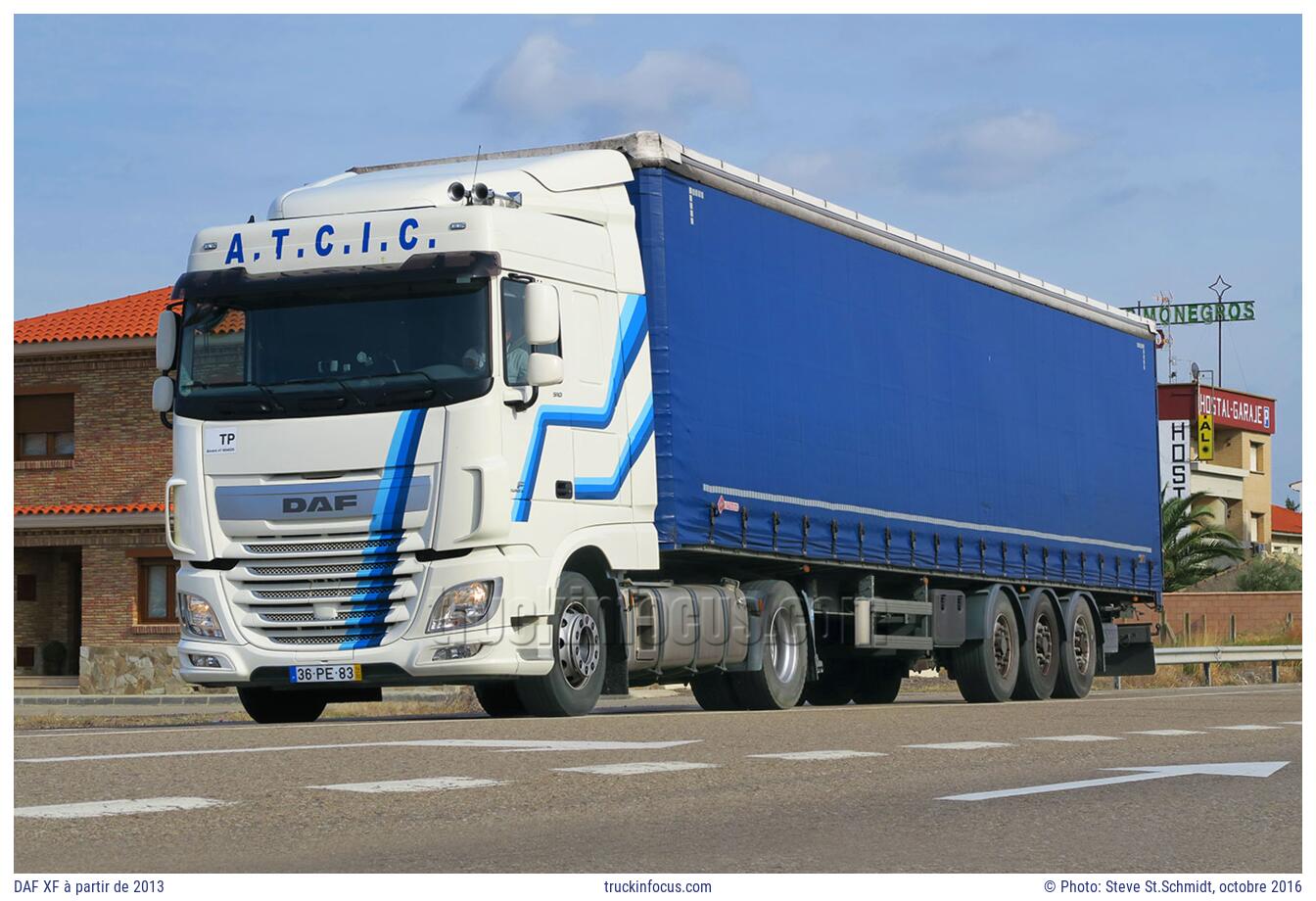 DAF XF à partir de 2013 Photo octobre 2016