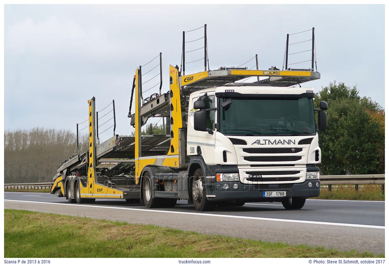 Scania P de 2013 à 2016 Photo octobre 2017