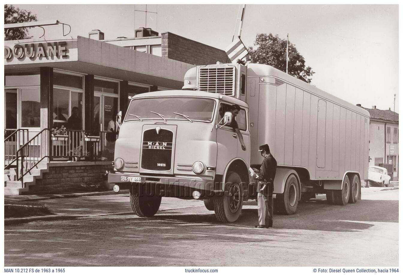 MAN 10.212 FS de 1963 a 1965 Foto hacia 1964