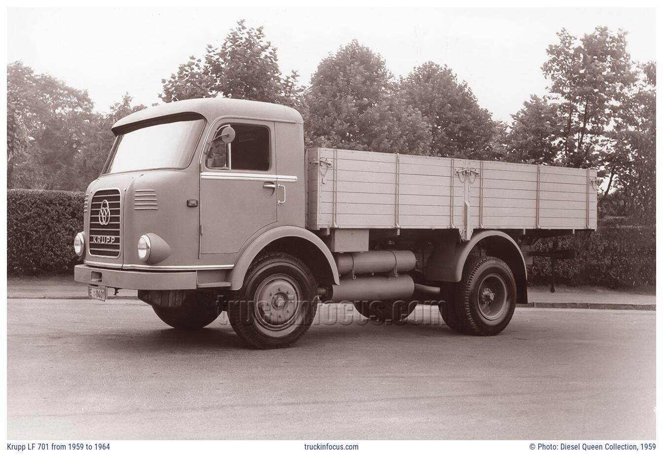 Krupp LF 701 from 1959 to 1964 Photo 1959