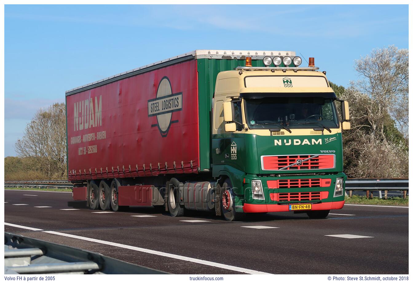 Volvo FH à partir de 2005 Photo octobre 2018