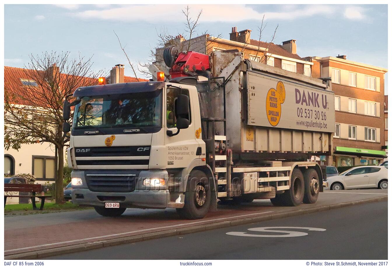 DAF CF 85 from 2006 Photo November 2017