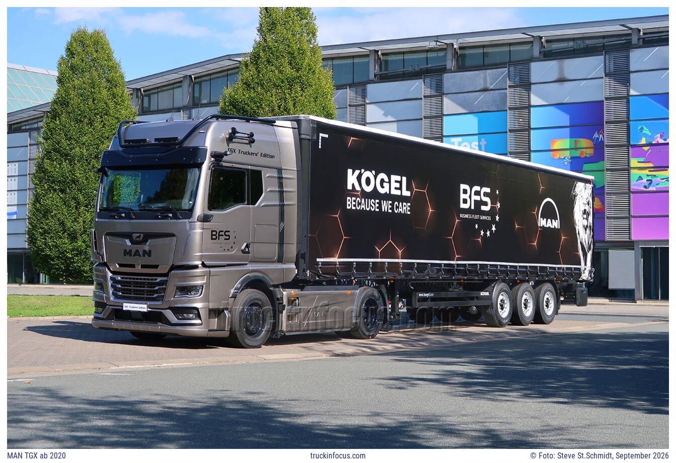 MAN TGX ab 2020 Foto September 2026