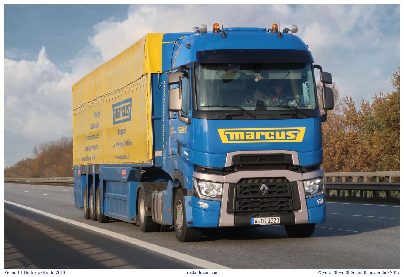 Renault T High a partir de 2013 Foto noviembre 2017