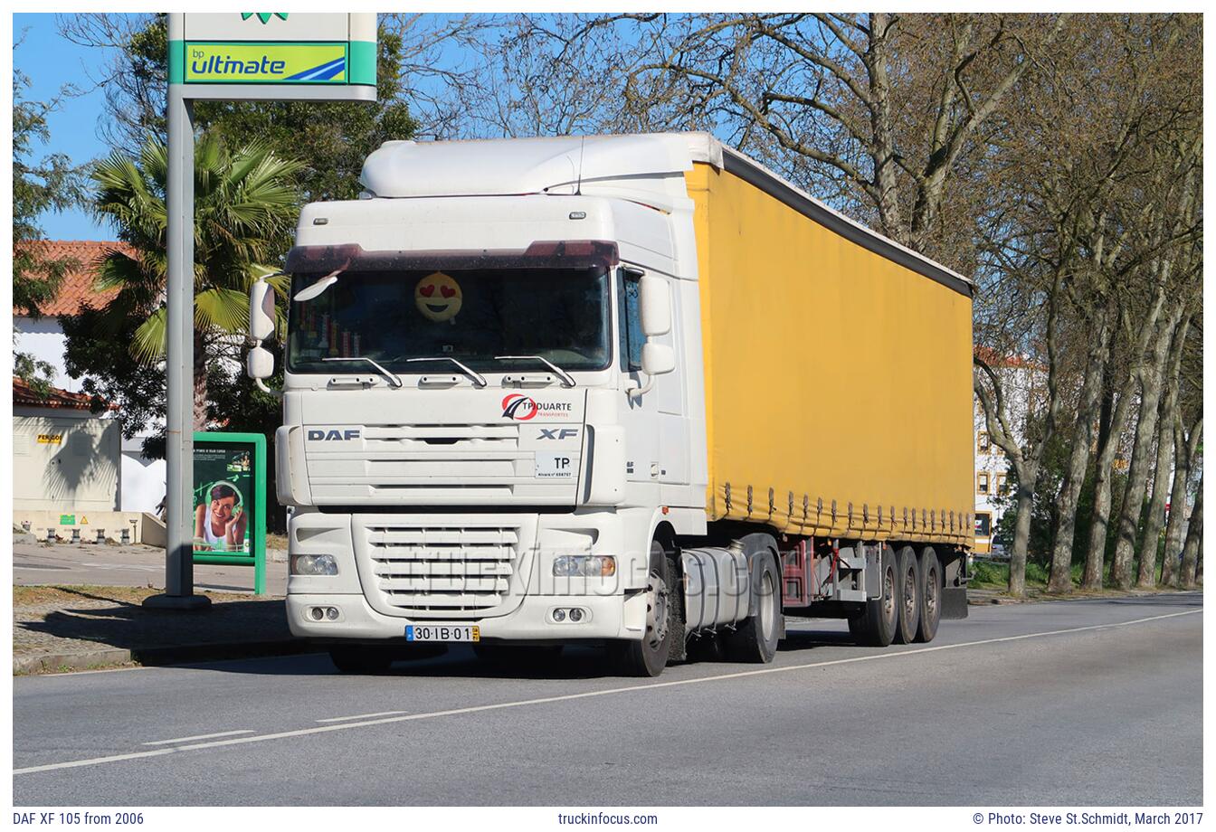 DAF XF 105 from 2006 Photo March 2017