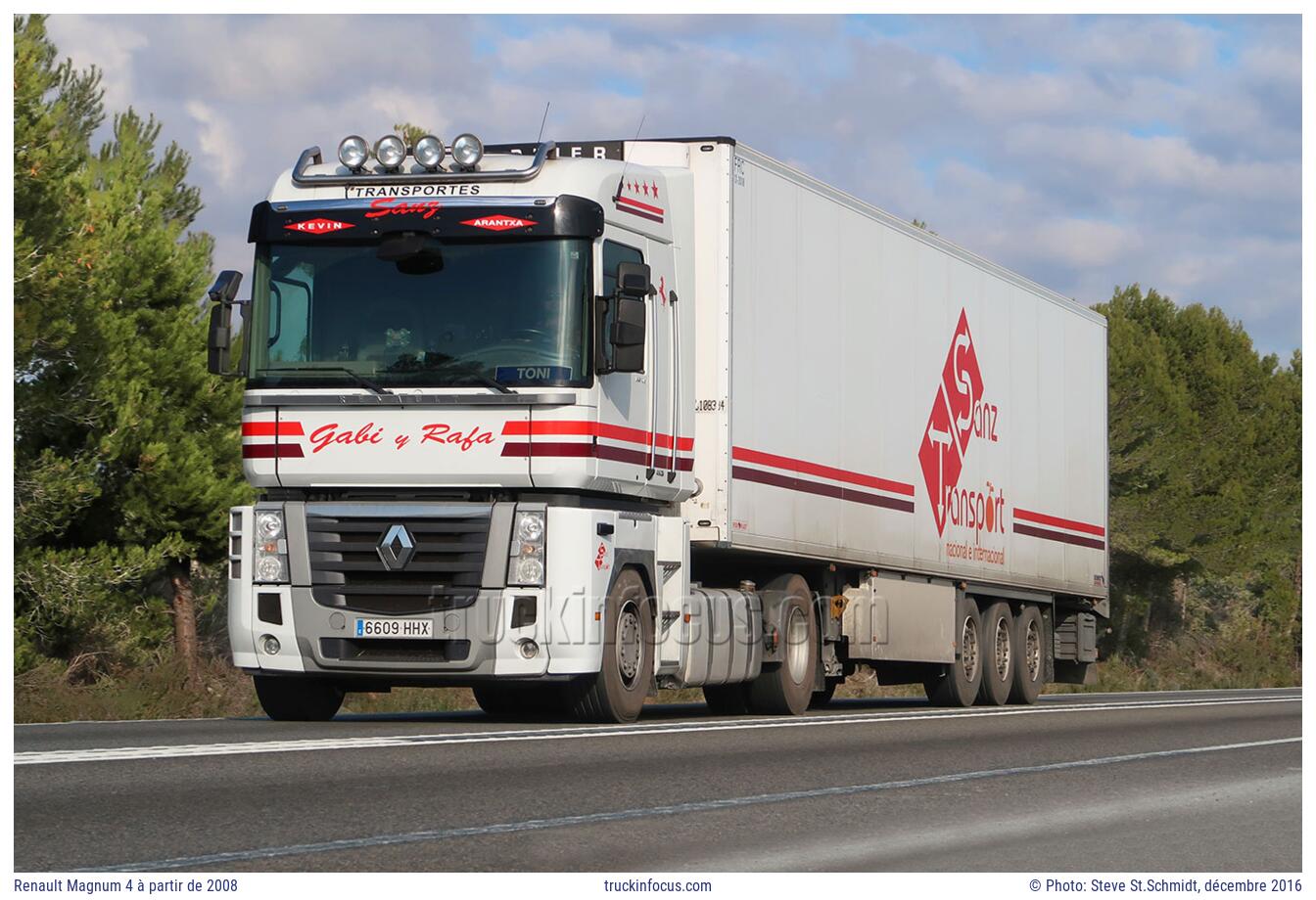 Renault Magnum 4 à partir de 2008 Photo décembre 2016