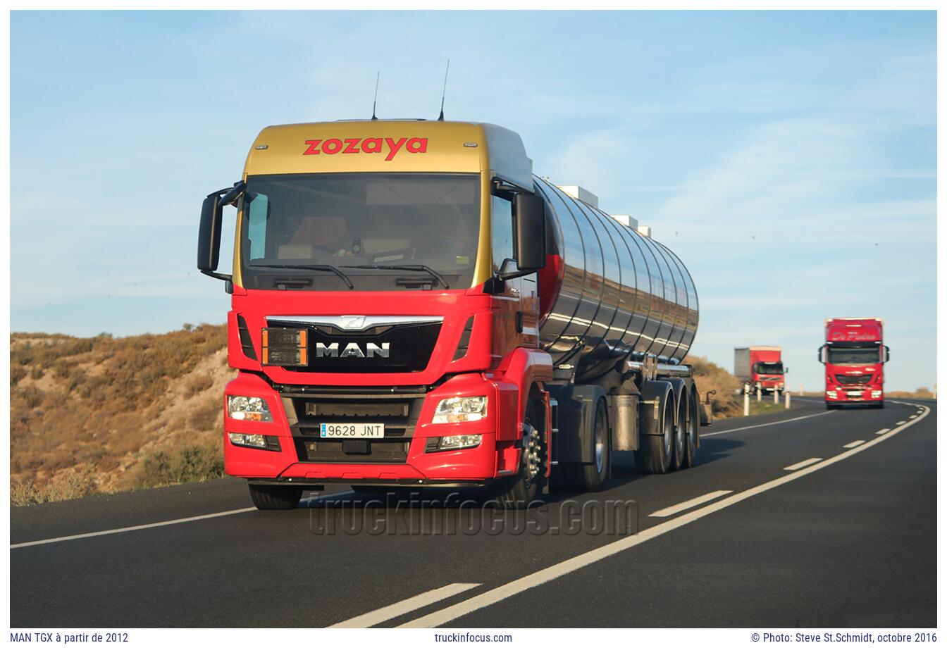 MAN TGX à partir de 2012 Photo octobre 2016