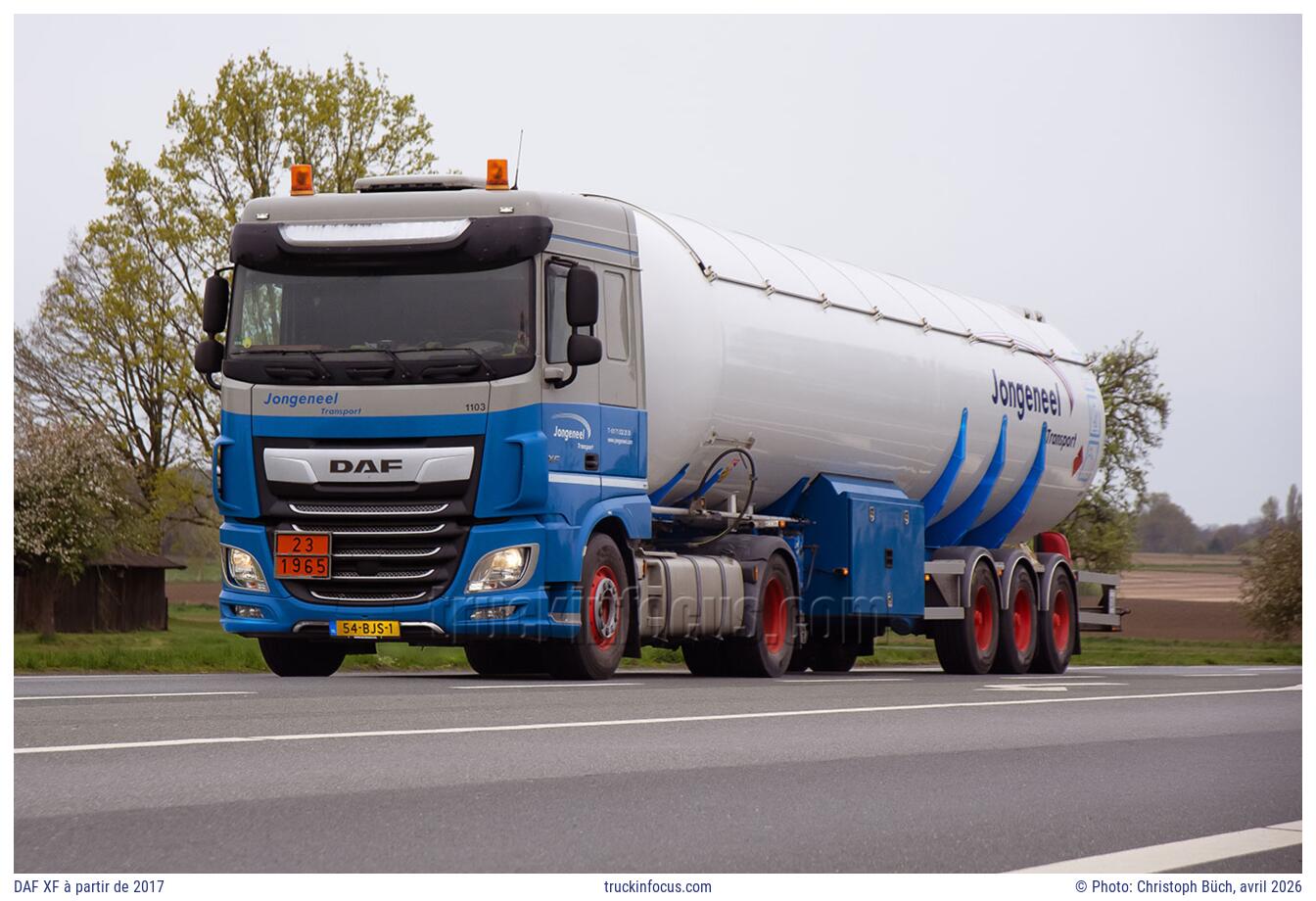 DAF XF à partir de 2017 Photo avril 2026