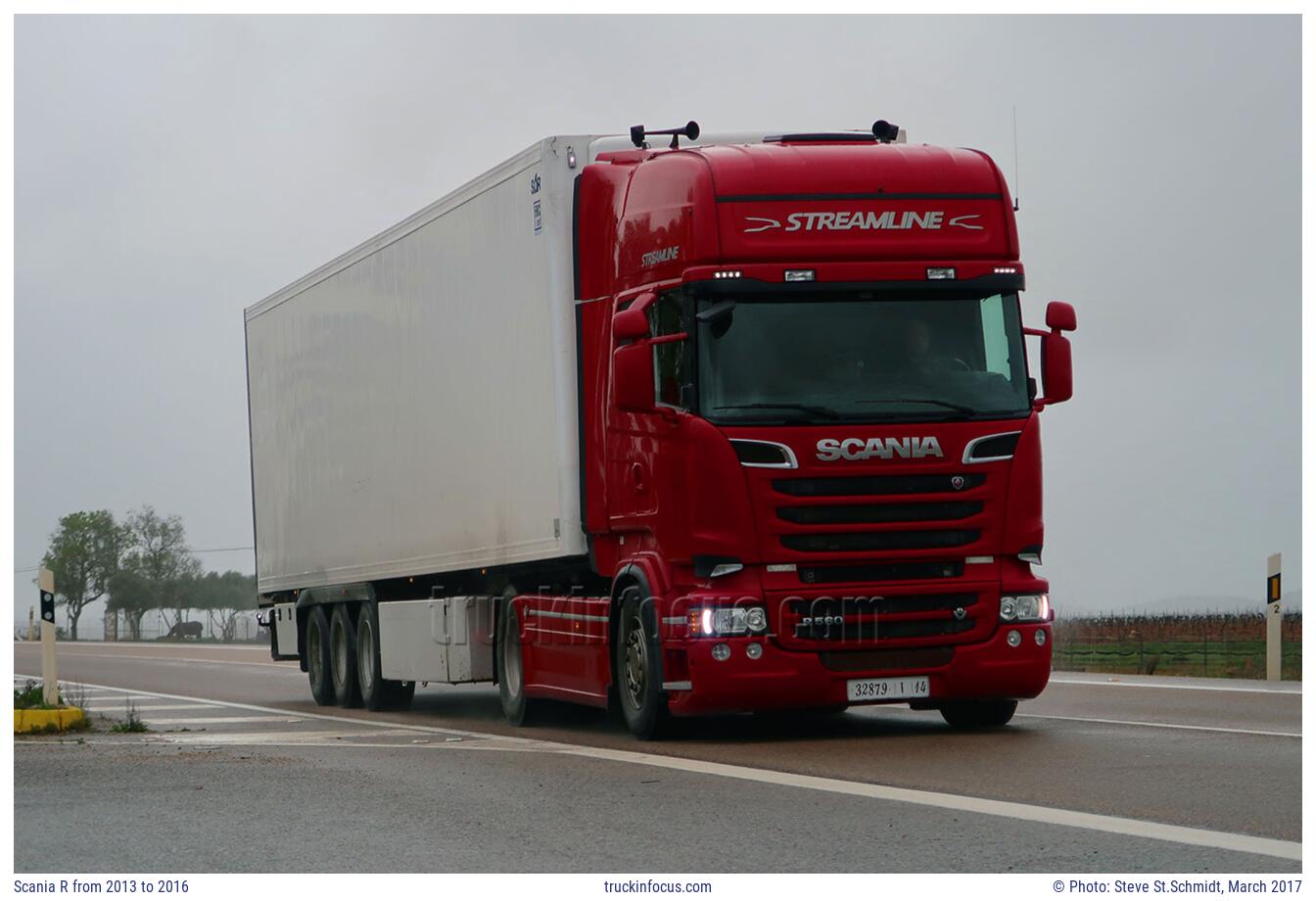 Scania R from 2013 to 2016 Photo March 2017