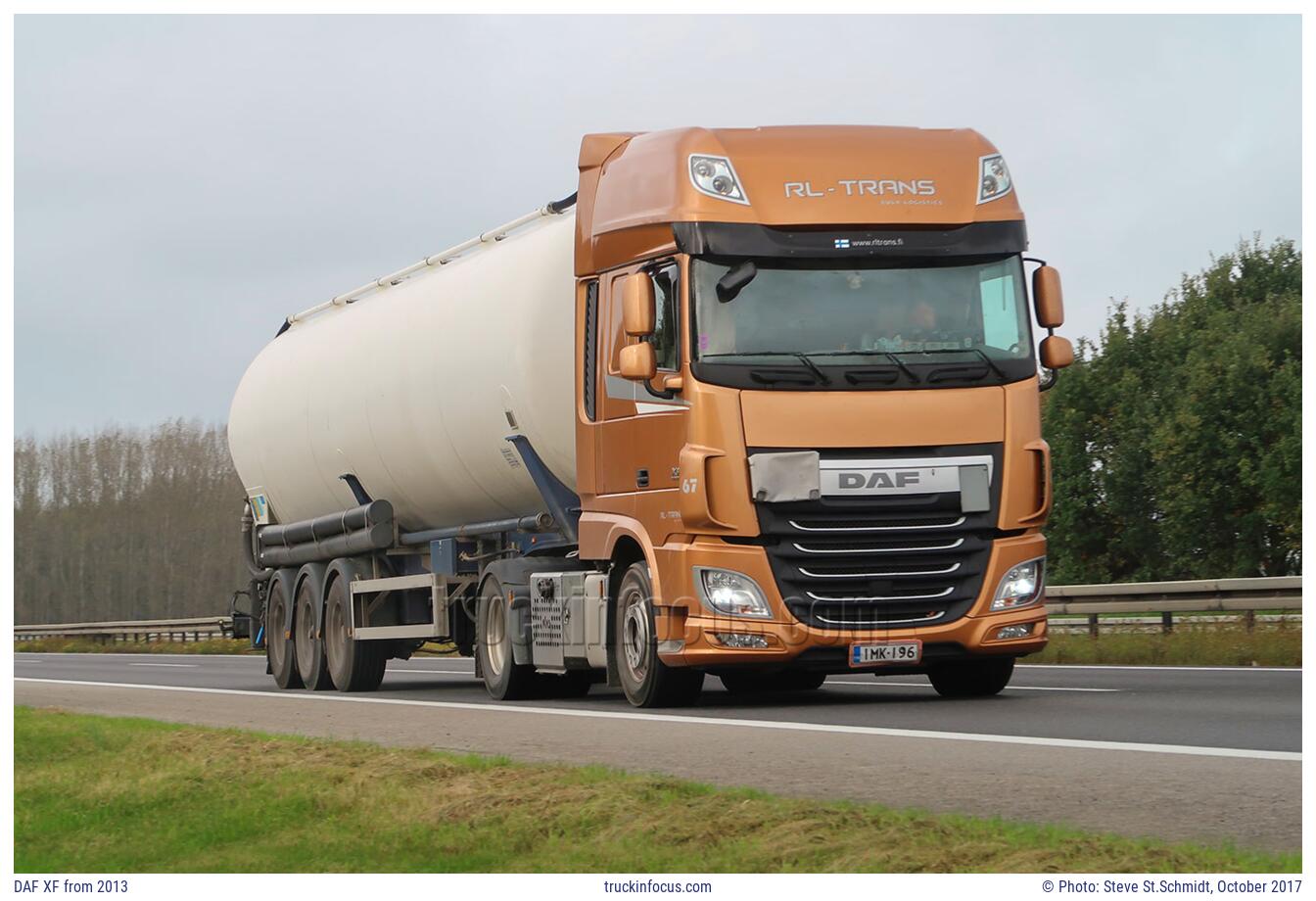 DAF XF from 2013 Photo October 2017