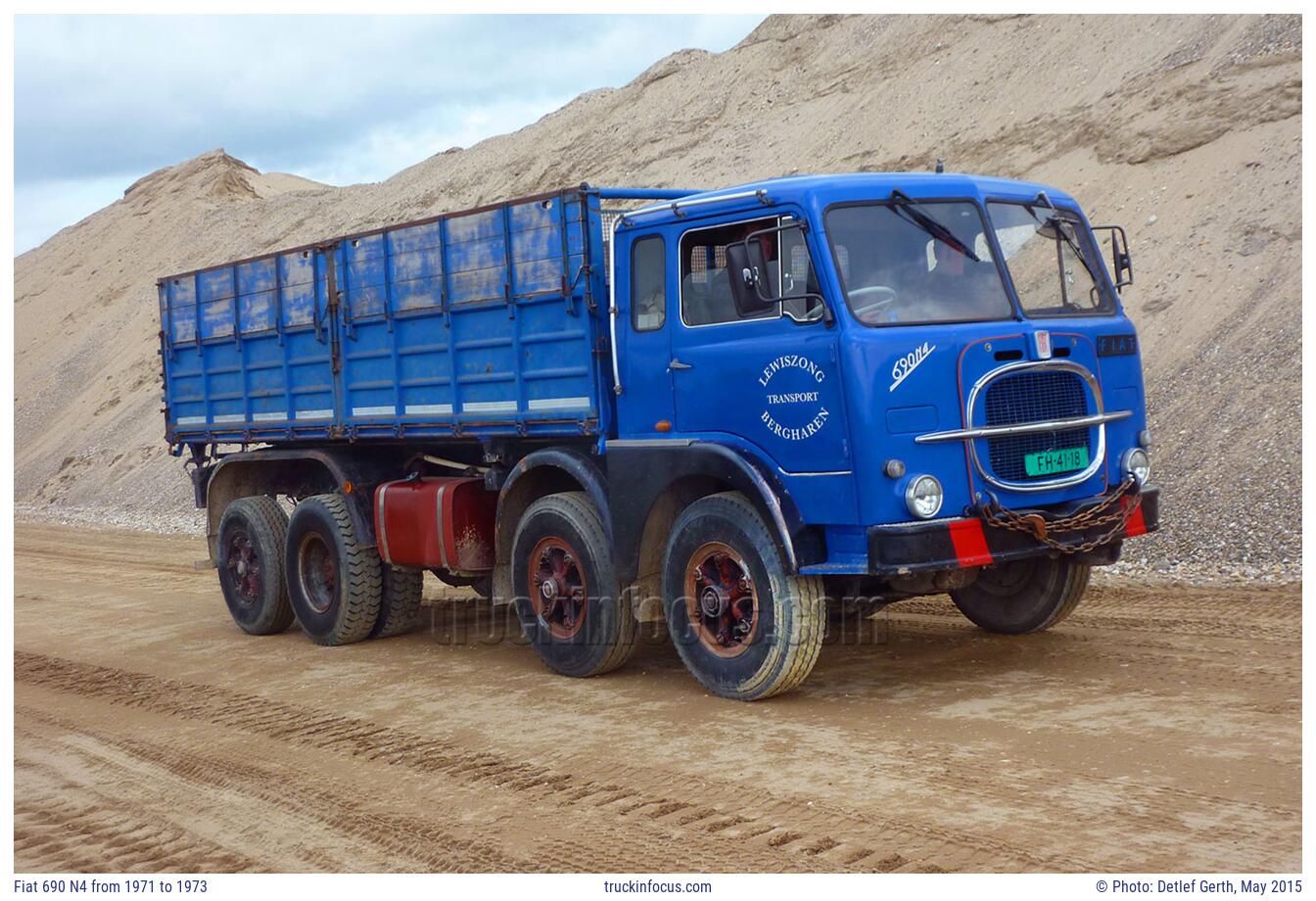 Fiat 690 N4 from 1971 to 1973 Photo May 2015