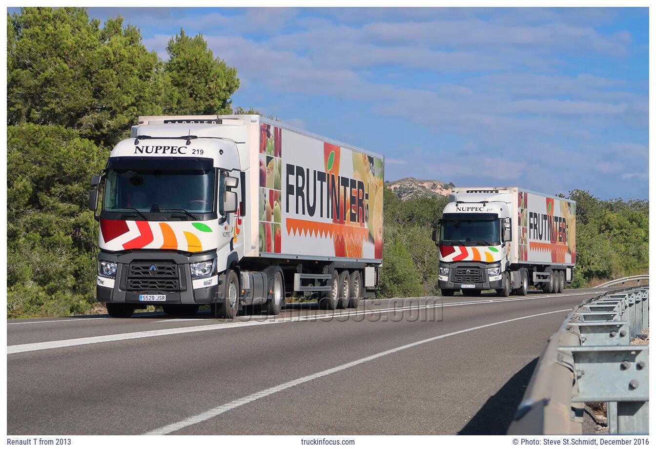 Renault T from 2013 Photo December 2016