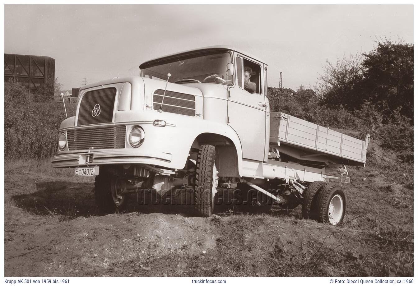 Krupp AK 501 von 1959 bis 1961 Foto ca. 1960