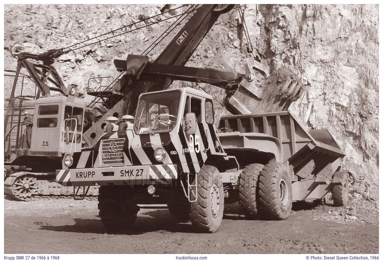 Krupp SMK 27 de 1966 à 1968 Photo 1966