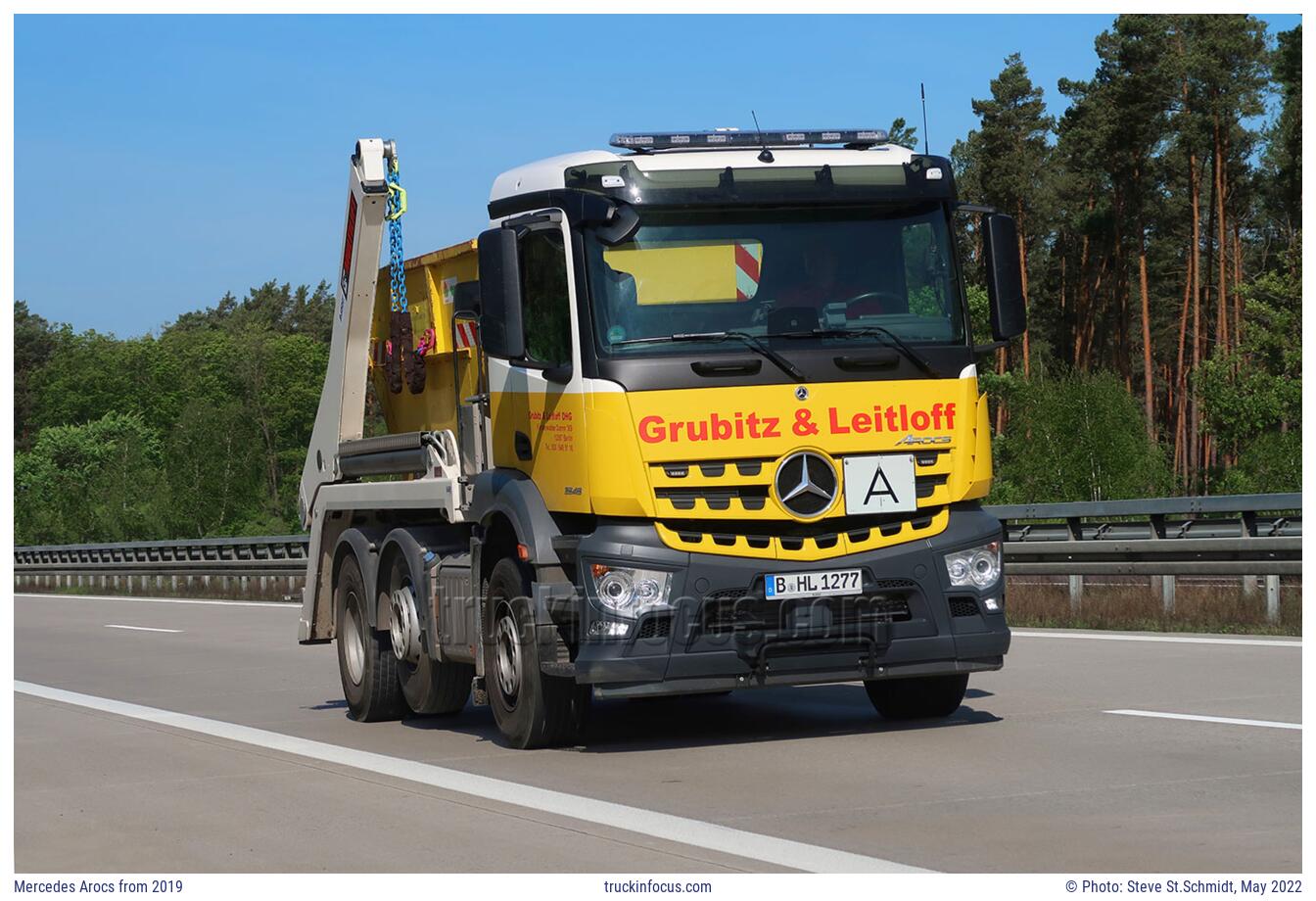 Mercedes Arocs from 2019 Photo May 2022