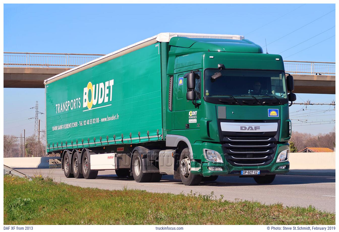 DAF XF from 2013 Photo February 2019