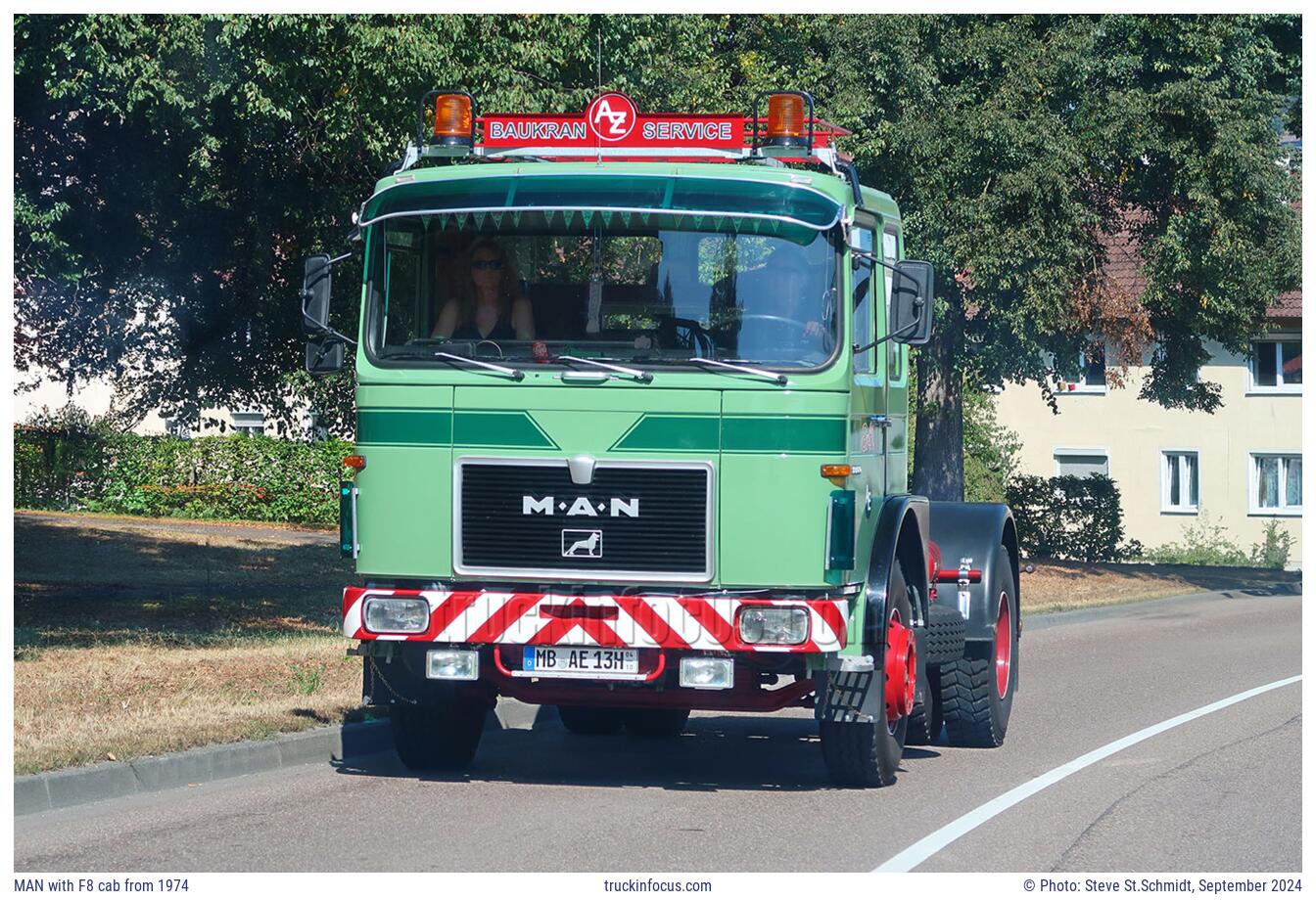 MAN with F8 cab from 1974 Photo September 2024