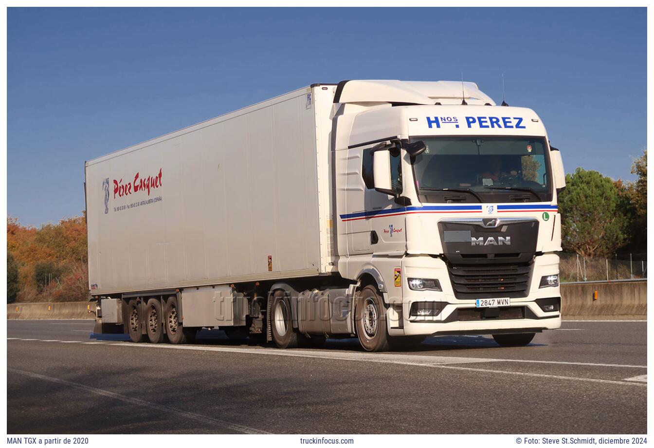MAN TGX a partir de 2020 Foto diciembre 2024
