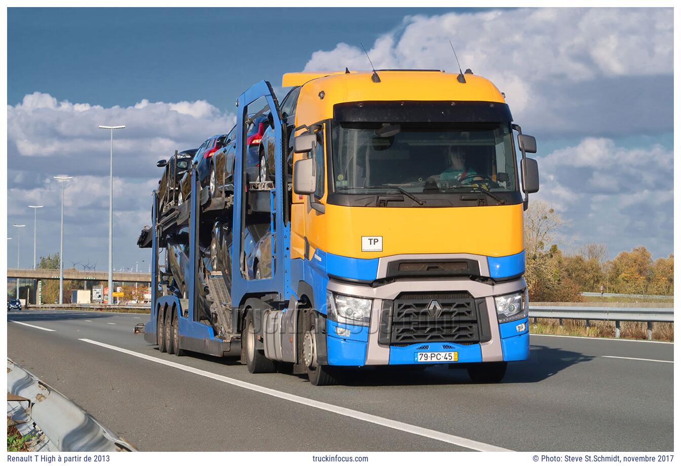 Renault T High à partir de 2013 Photo novembre 2017