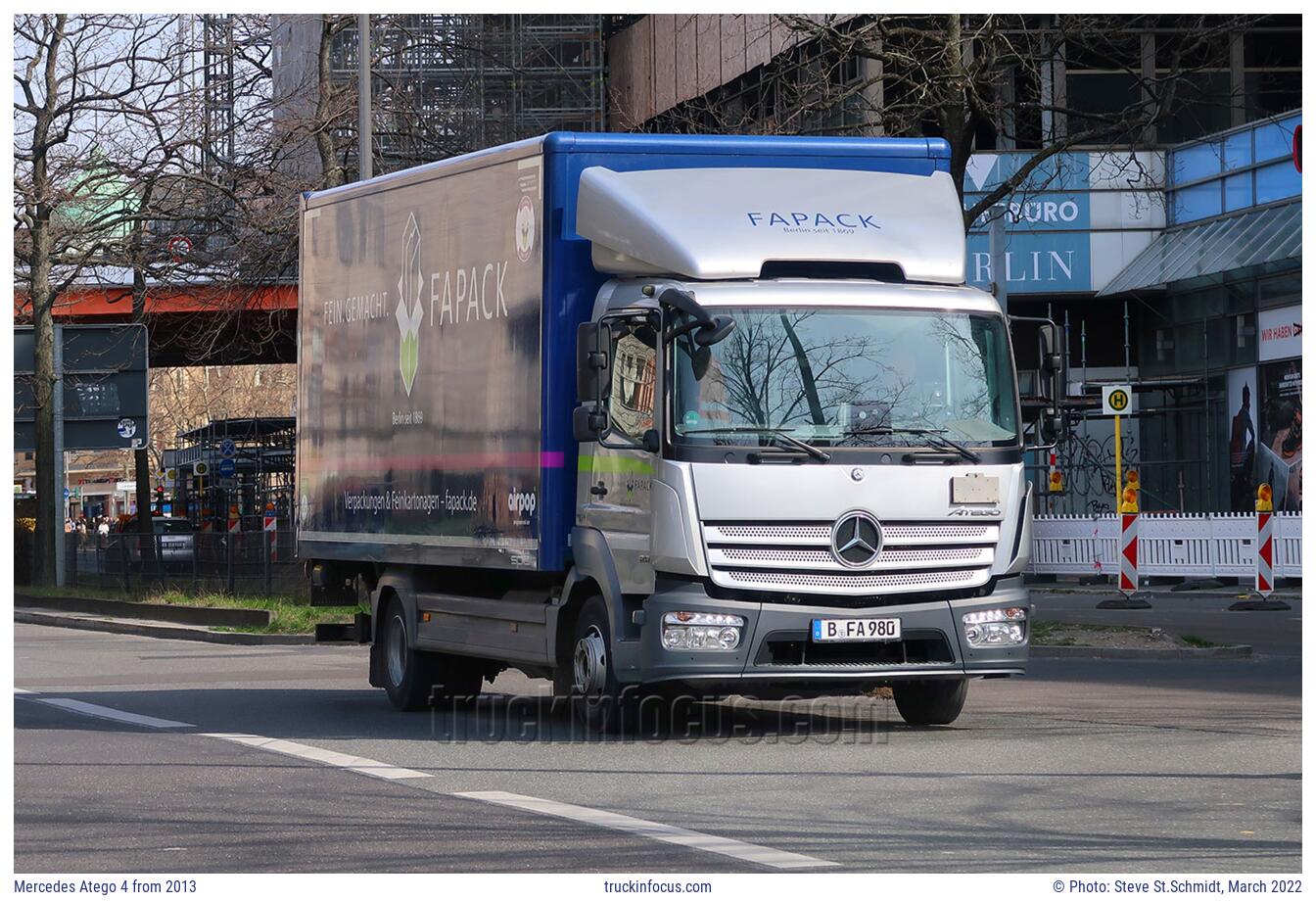 Mercedes Atego 4 from 2013 Photo March 2022