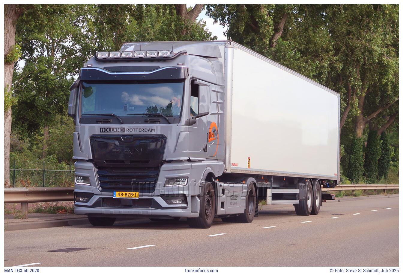 MAN TGX ab 2020 Foto Juli 2025