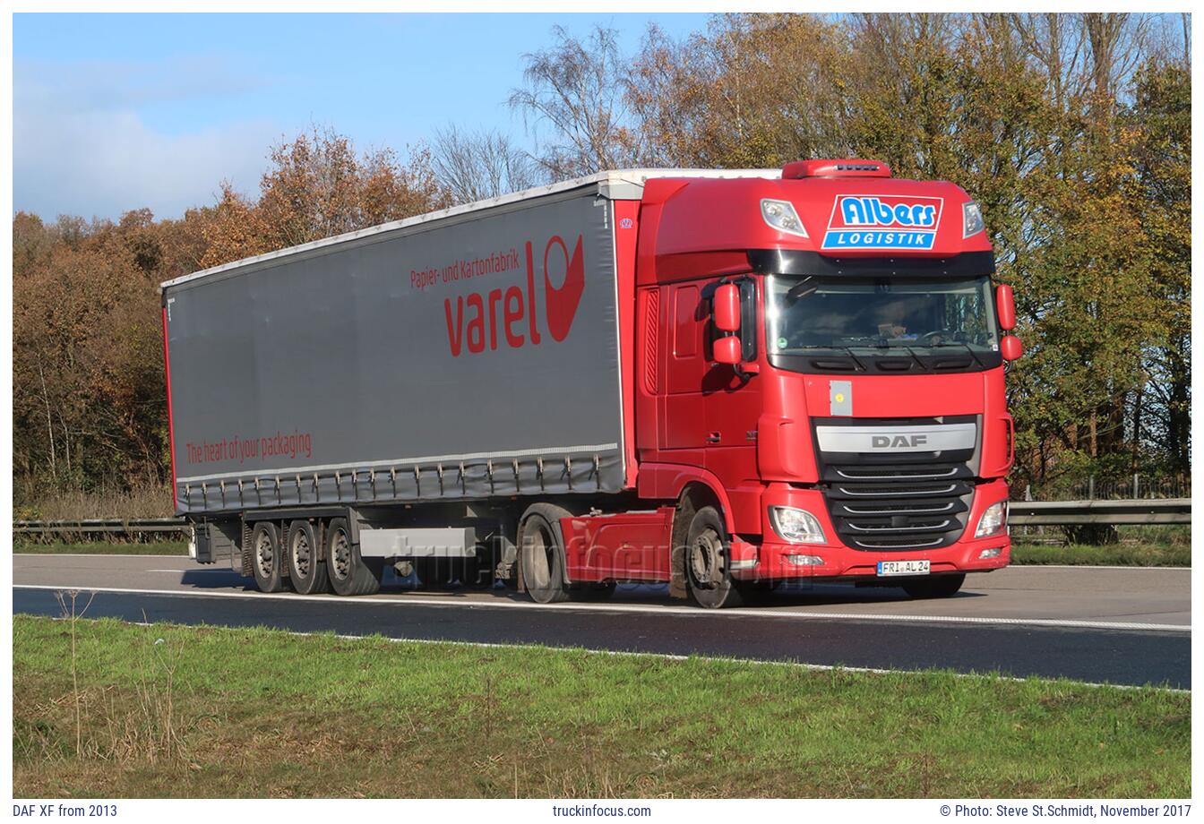 DAF XF from 2013 Photo November 2017