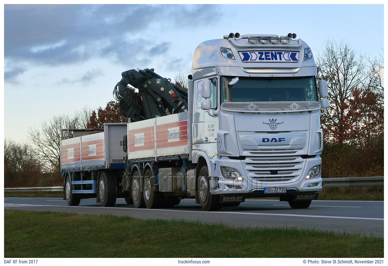 DAF XF from 2017 Photo November 2021