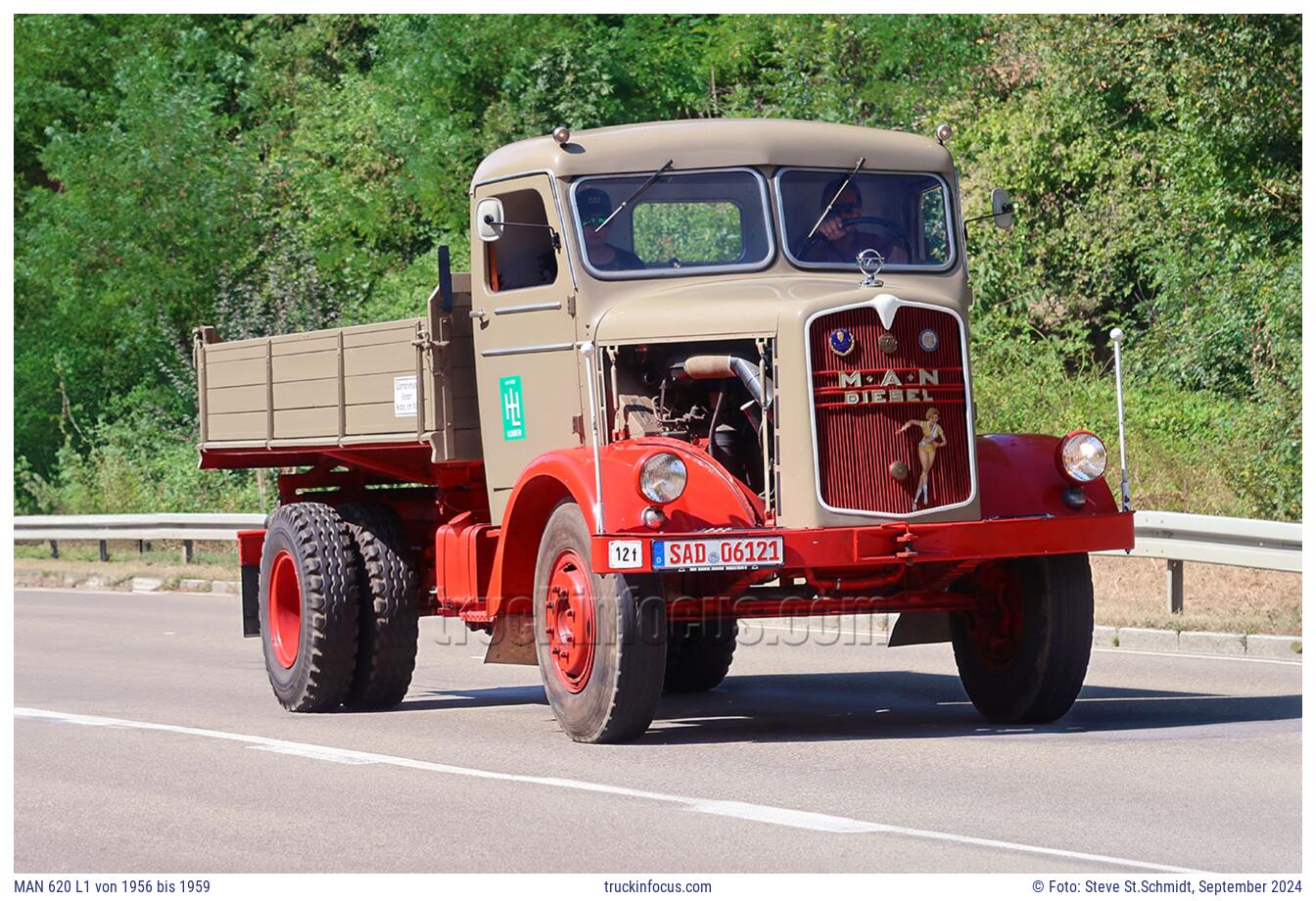 MAN 620 L1 von 1956 bis 1959 Foto September 2024