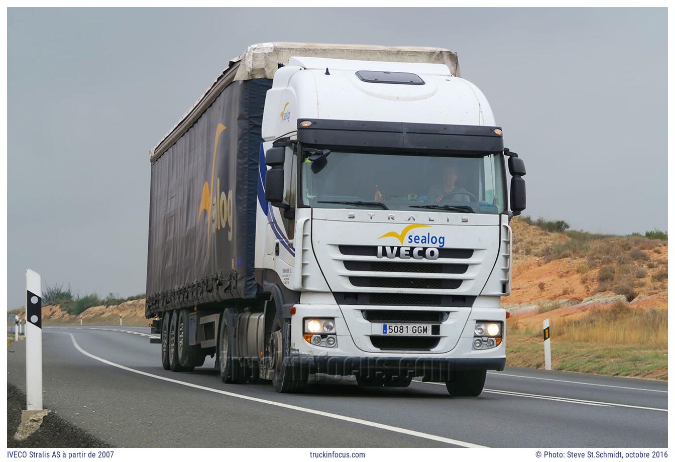 IVECO Stralis AS à partir de 2007 Photo octobre 2016