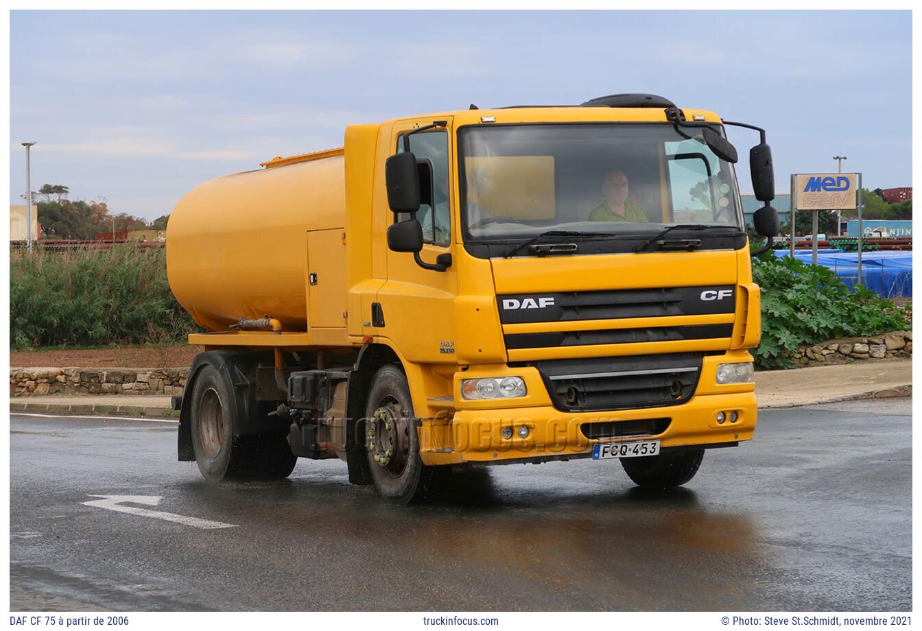 DAF CF 75 à partir de 2006 Photo novembre 2021