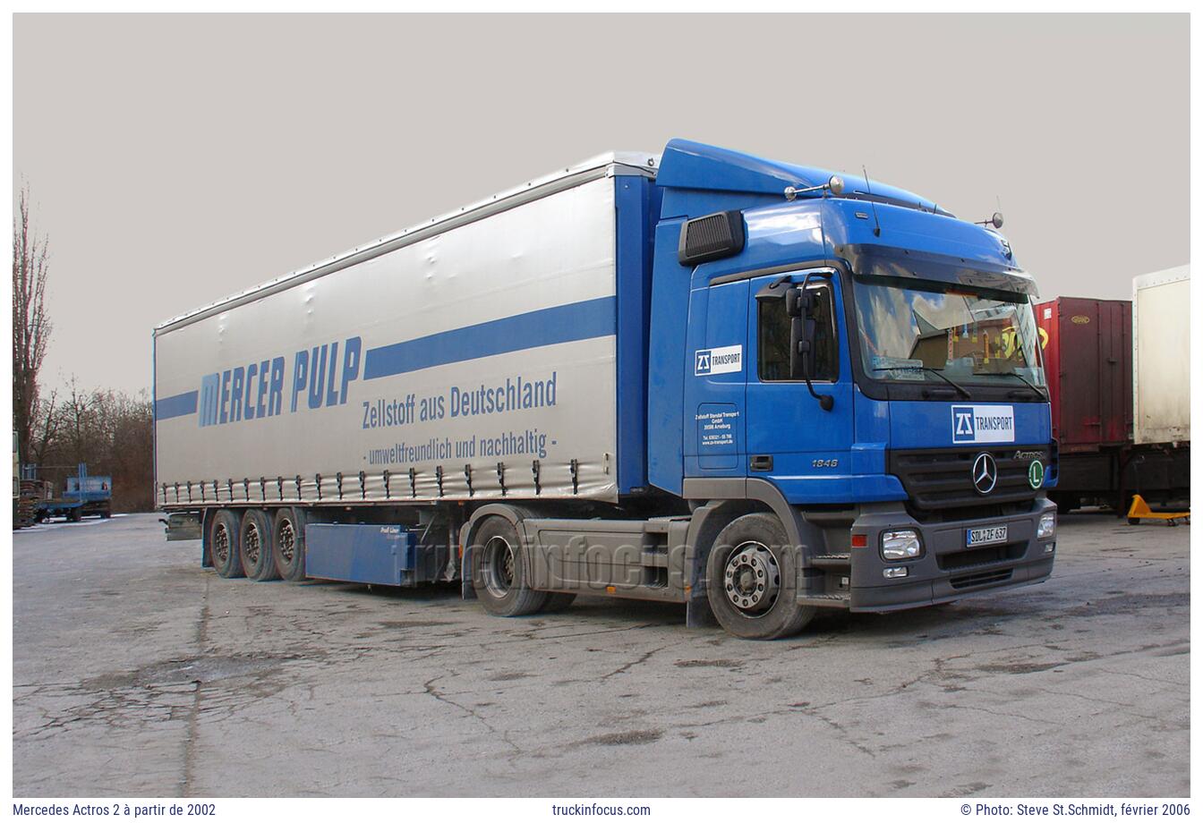 Mercedes Actros 2 à partir de 2002 Photo février 2006