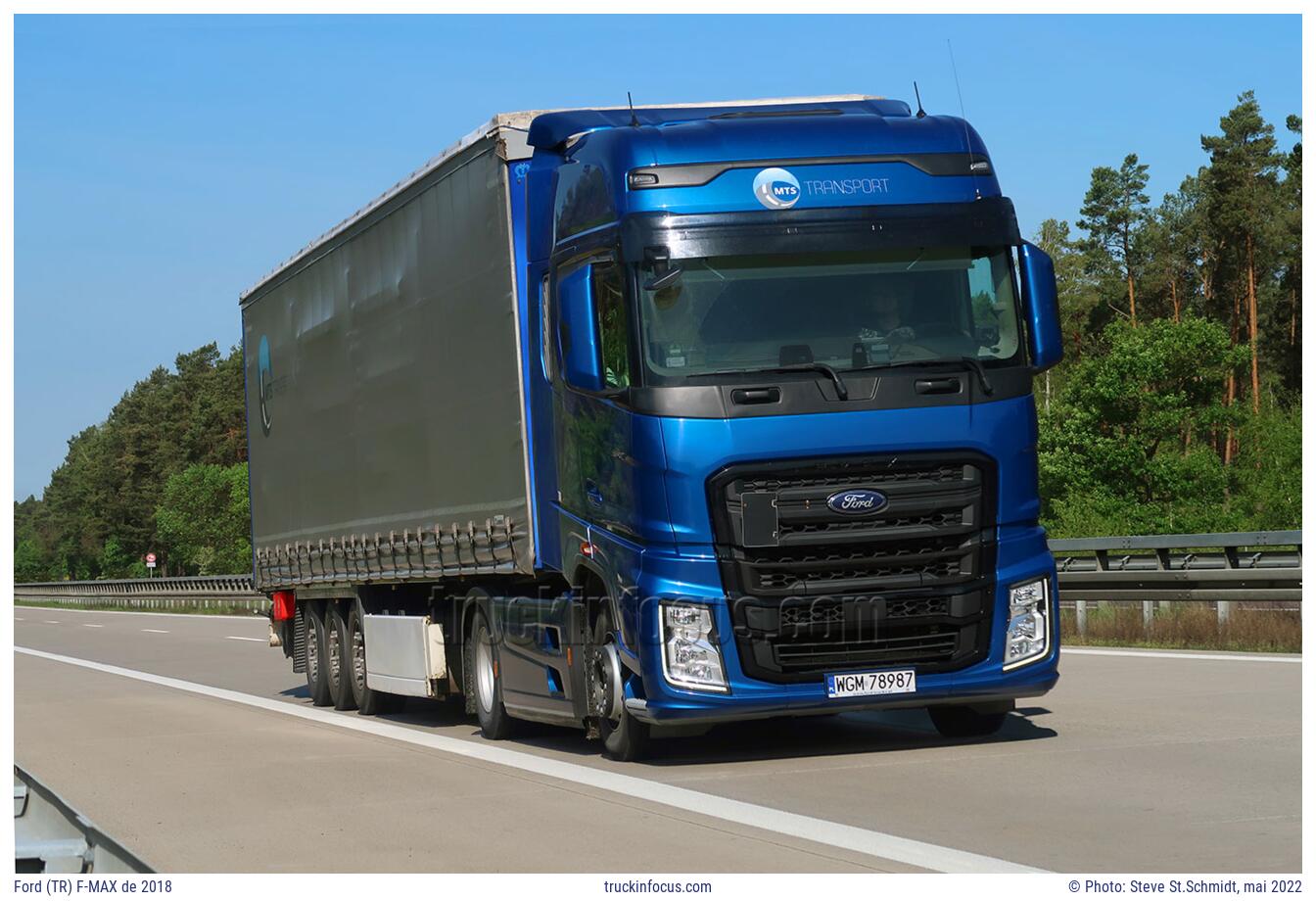 Ford (TR) F-MAX de 2018 Photo mai 2022