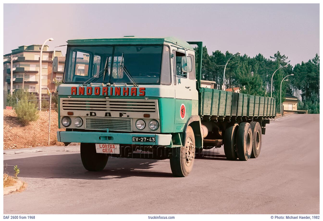 DAF 2600 from 1968 Photo 1982