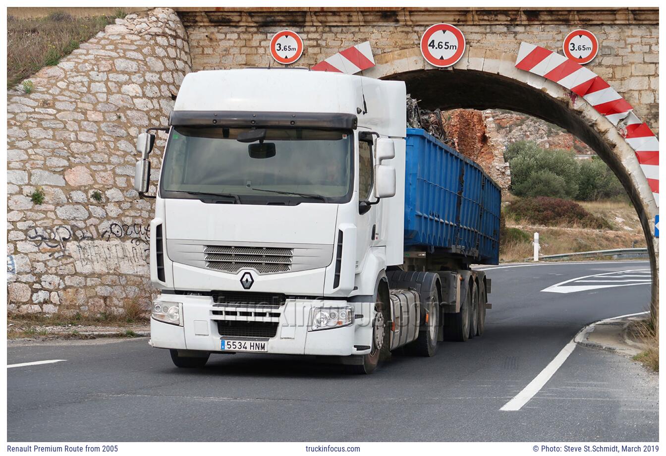 Renault Premium Route from 2005 Photo March 2019