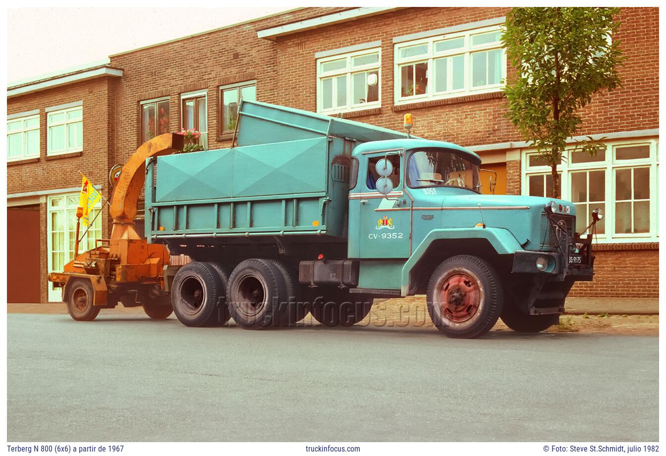 Terberg N 800 (6x6) a partir de 1967 Foto julio 1982