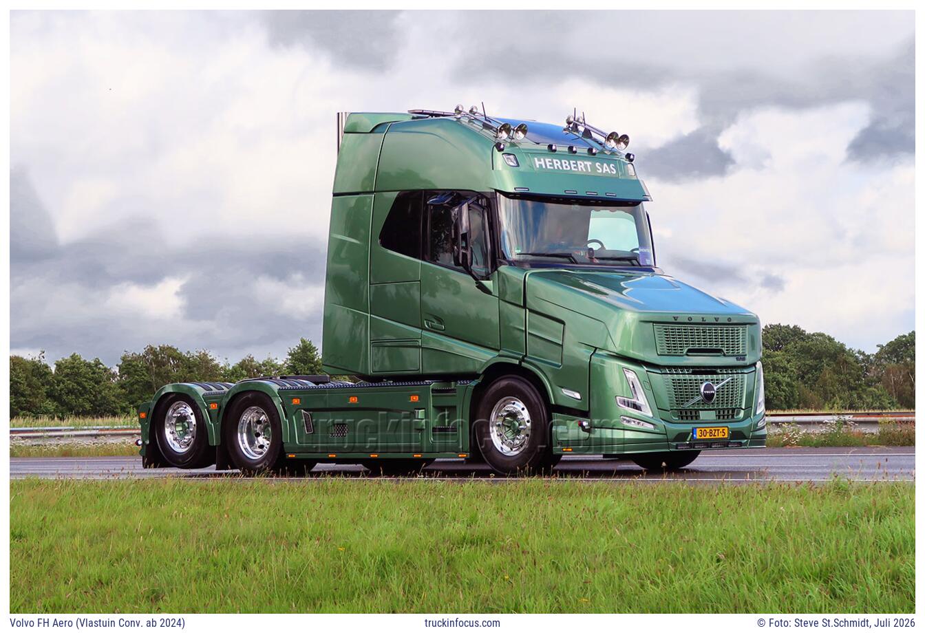 Volvo FH Aero (Vlastuin Conv. ab 2024) Foto Juli 2026