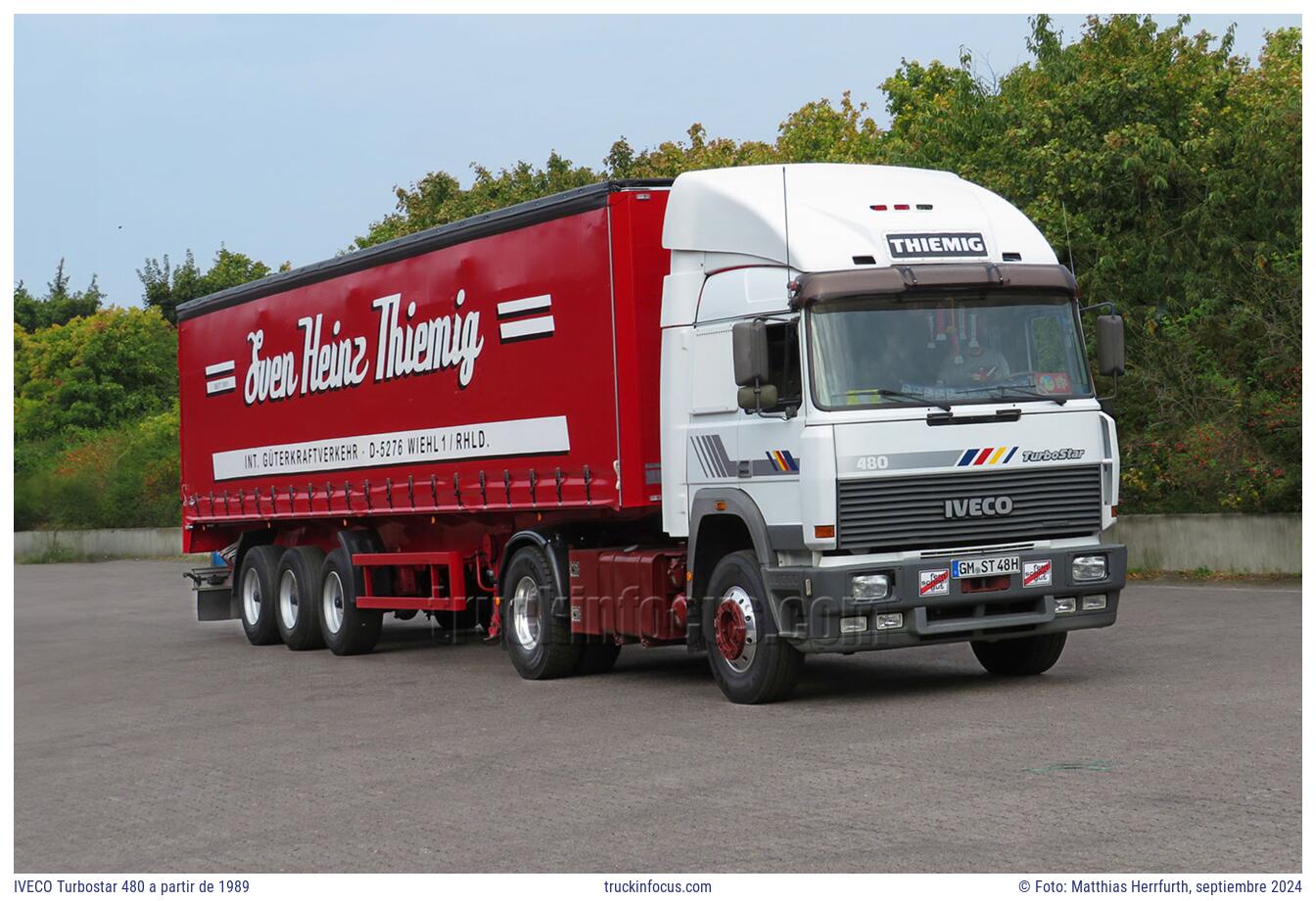 IVECO Turbostar 480 a partir de 1989 Foto septiembre 2024