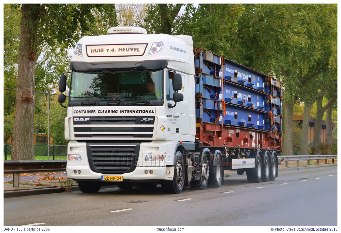 DAF XF 105 à partir de 2006 Photo octobre 2018