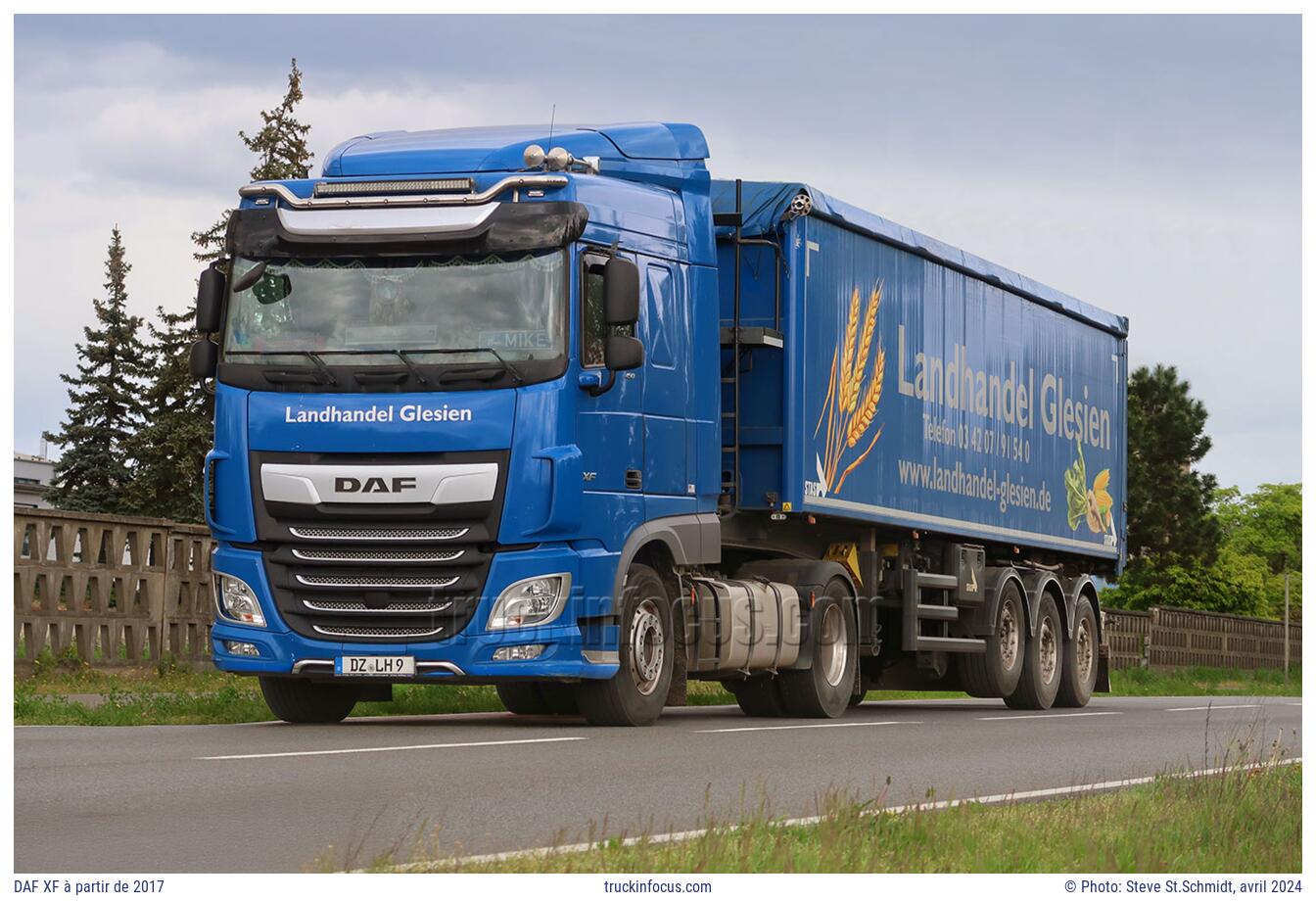 DAF XF à partir de 2017 Photo avril 2024