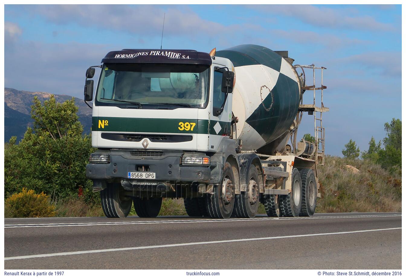 Renault Kerax à partir de 1997 Photo décembre 2016