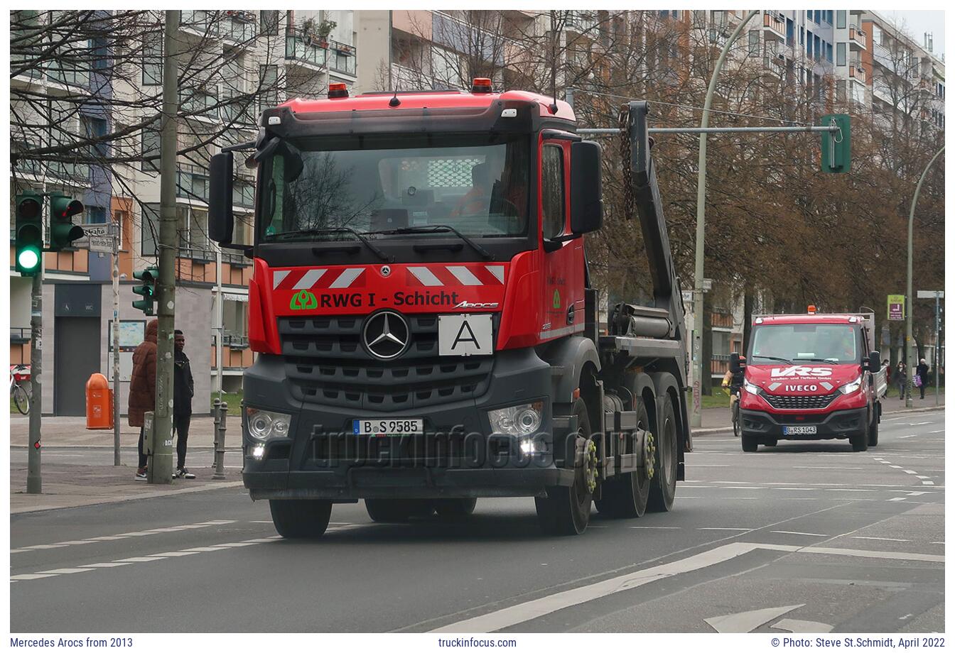 Mercedes Arocs from 2013 Photo April 2022