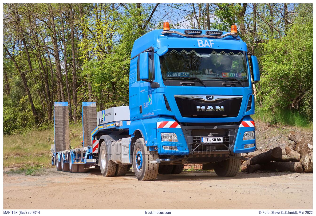 MAN TGX (Bau) ab 2014 Foto Mai 2022