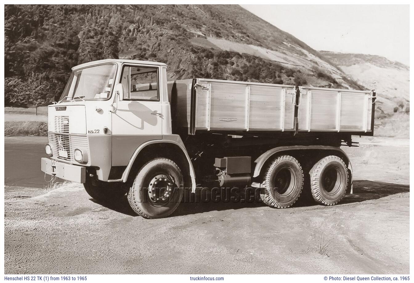 Henschel HS 22 TK (1) from 1963 to 1965 Photo ca. 1965