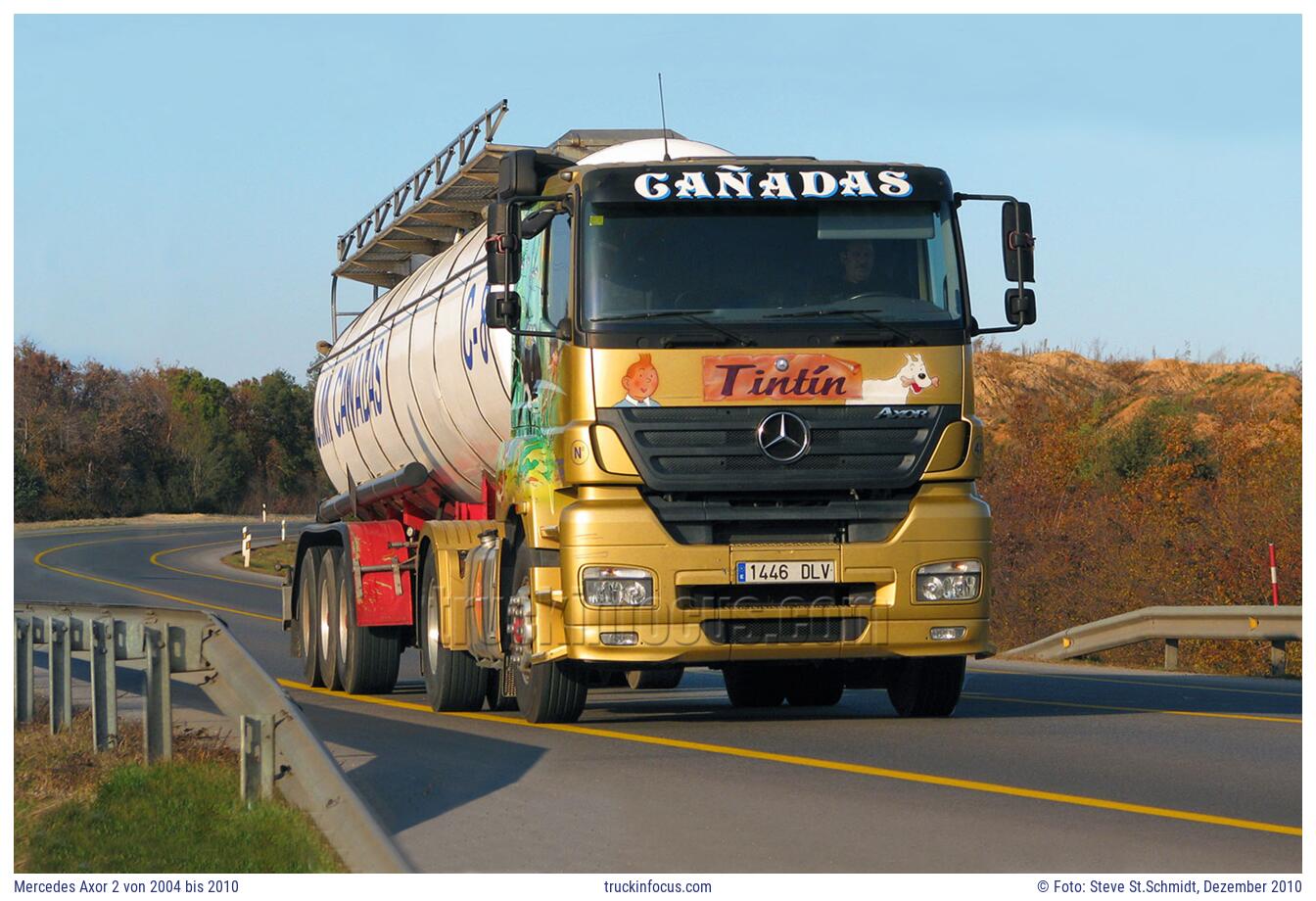 Mercedes Axor 2 von 2004 bis 2010 Foto Dezember 2010
