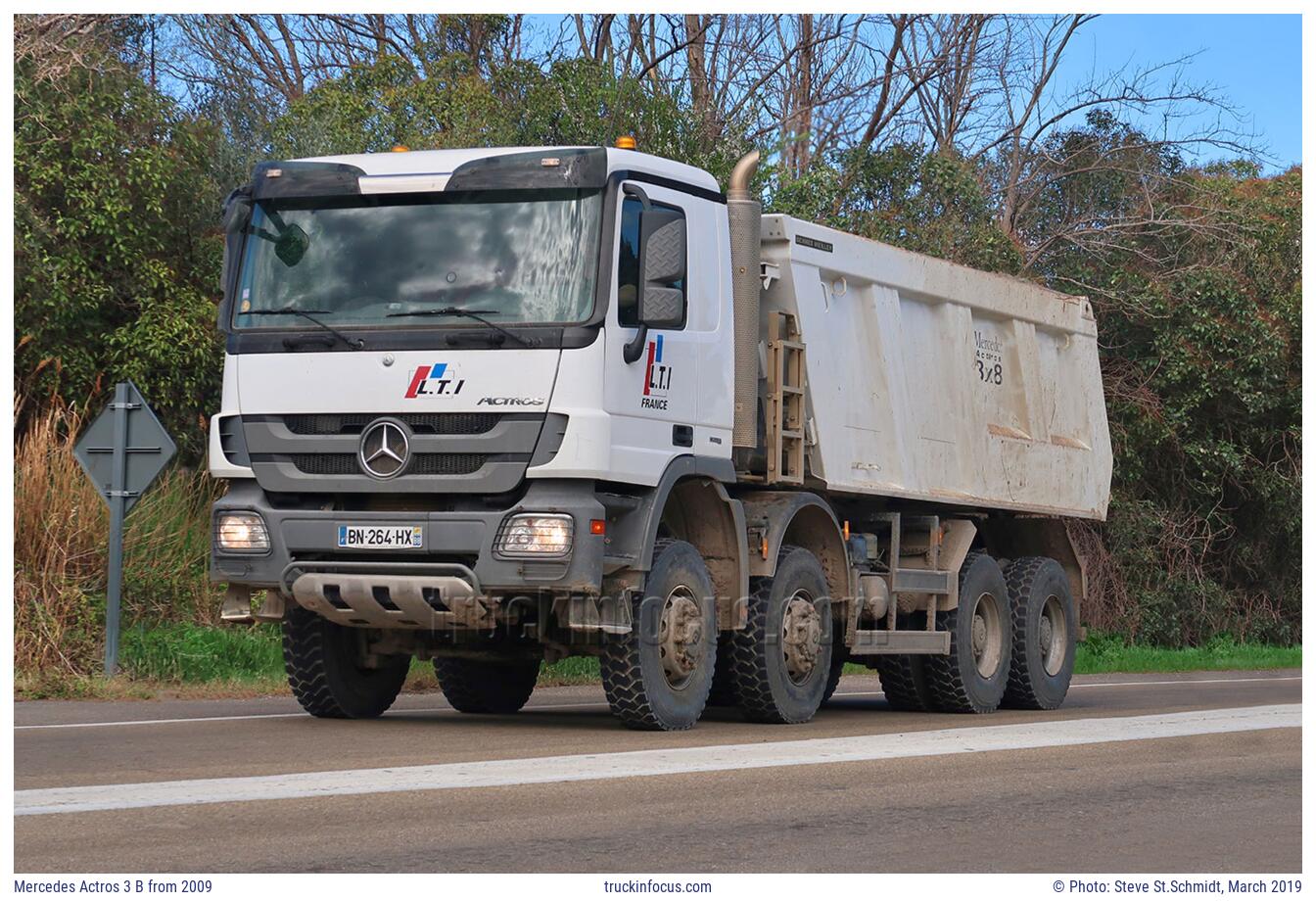 Mercedes Actros 3 B from 2009 Photo March 2019