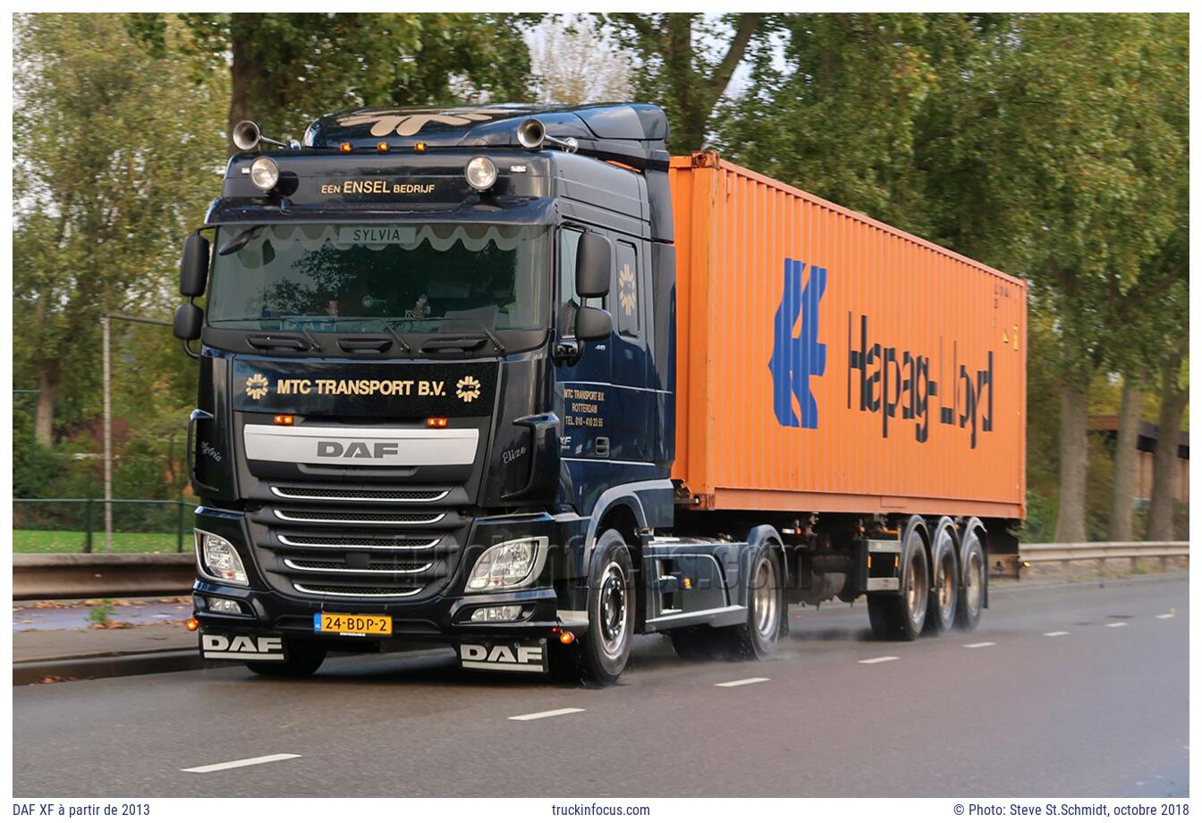 DAF XF à partir de 2013 Photo octobre 2018