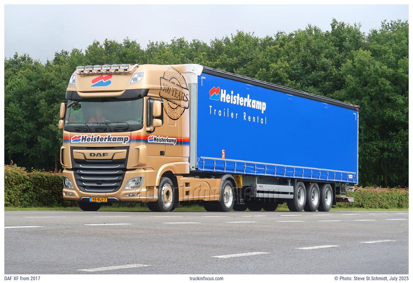 DAF XF from 2017 Photo July 2025