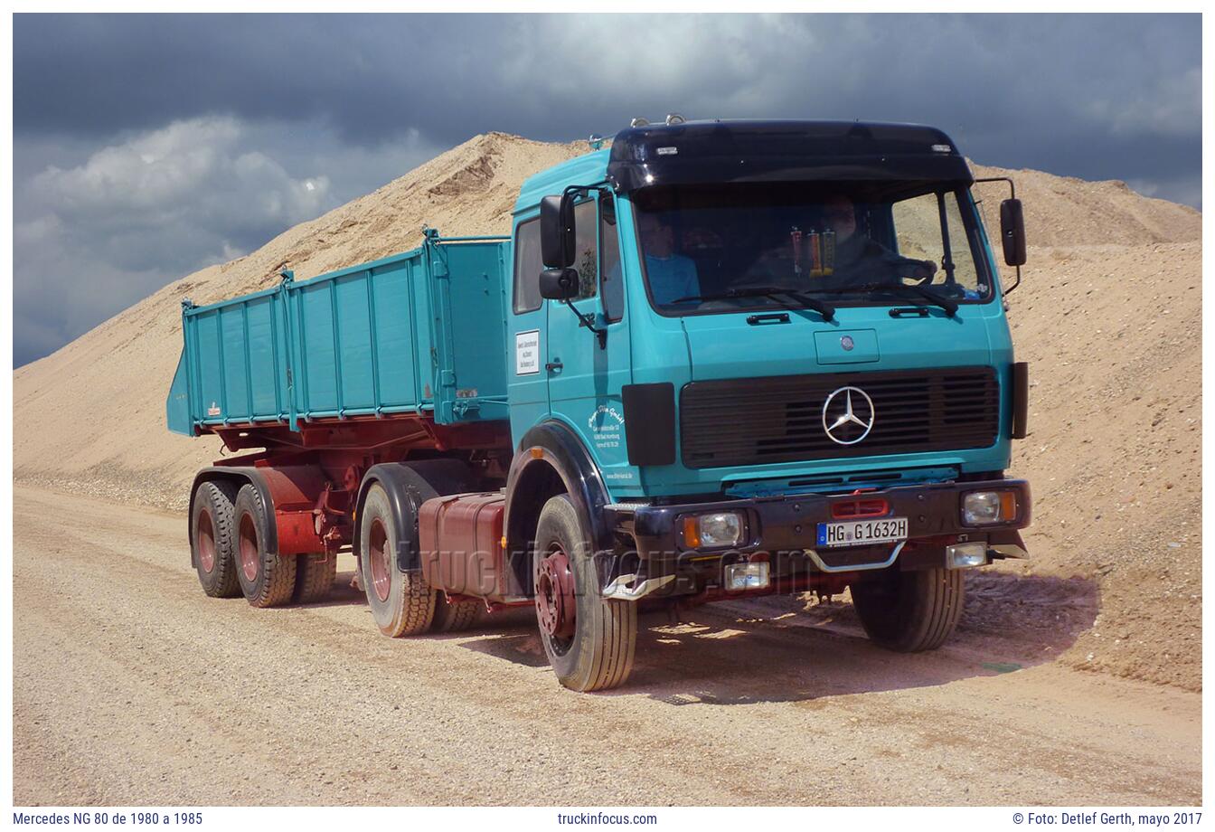 Mercedes NG 80 de 1980 a 1985 Foto mayo 2017
