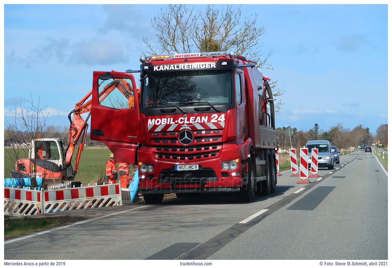 Mercedes Arocs a partir de 2019 Foto abril 2021